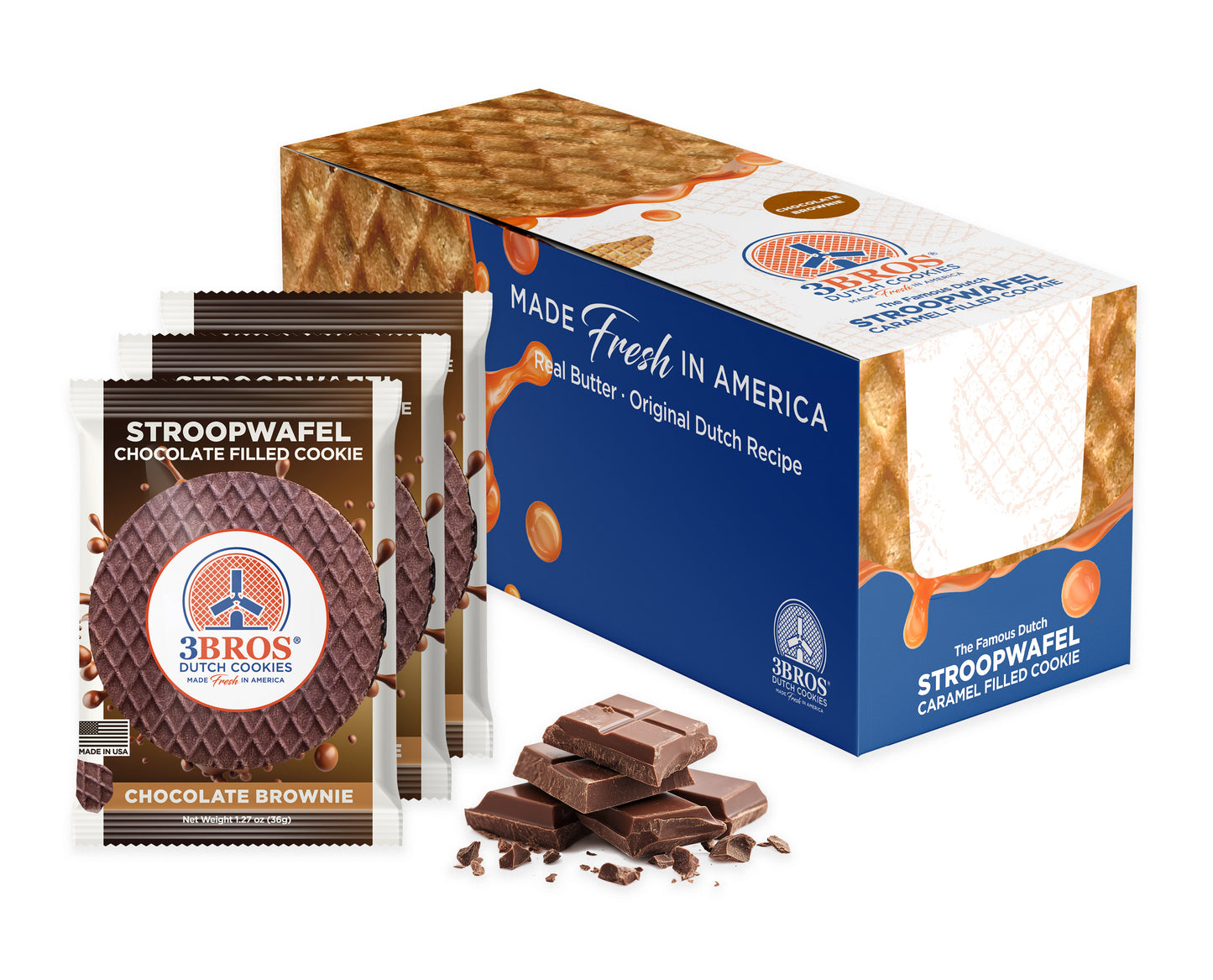 Chocolate Brownie Stroopwafel