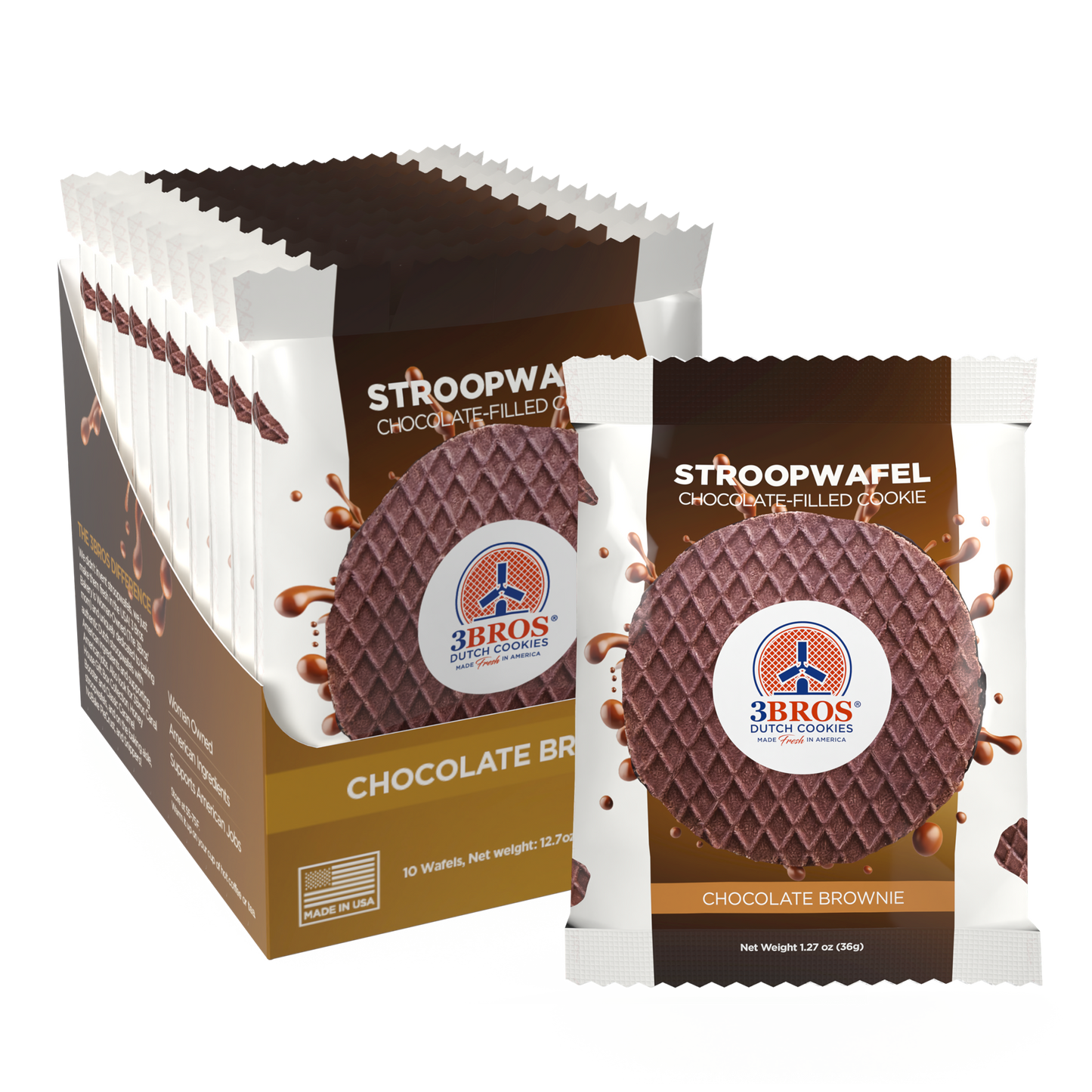 Chocolate Brownie - 10 single packs