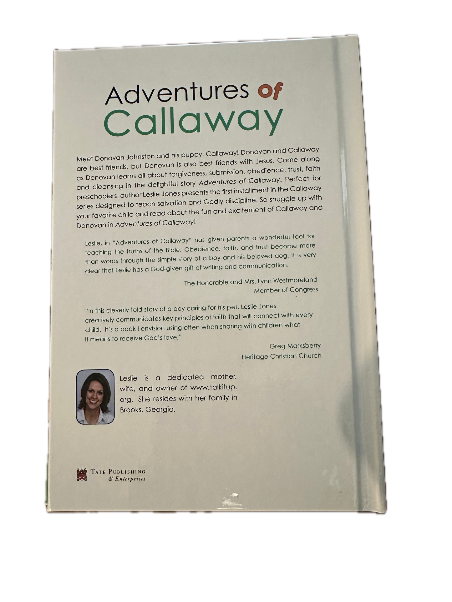 Adventures of Callaway Book (Hardback)