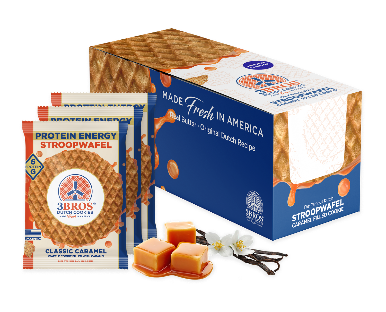 Protein Energy Stroopwafels