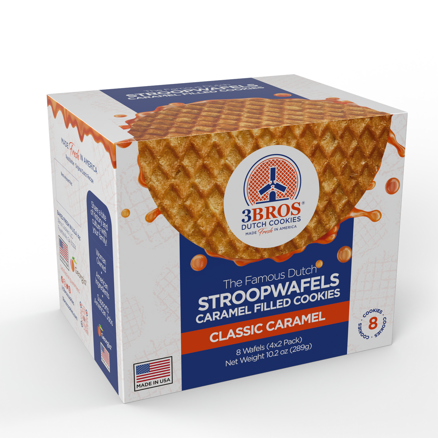 3Bros Classic Caramel Stroopwafels
