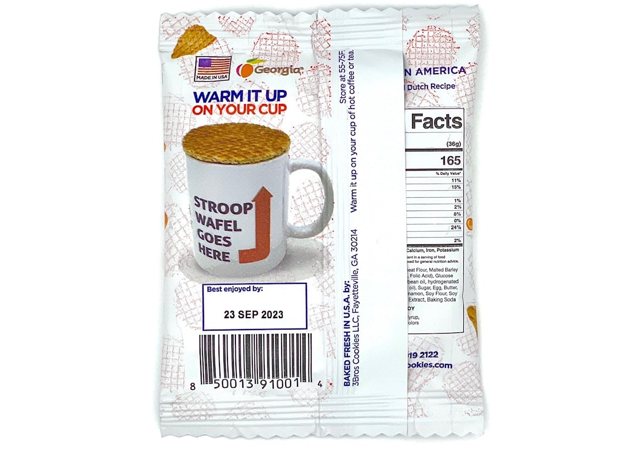 Classic Caramel Stroopwafel - 20 single packs