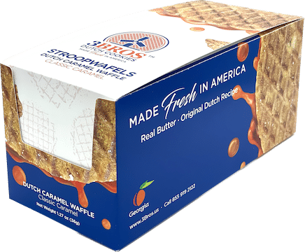 Classic Caramel Stroopwafel - 20 single packs
