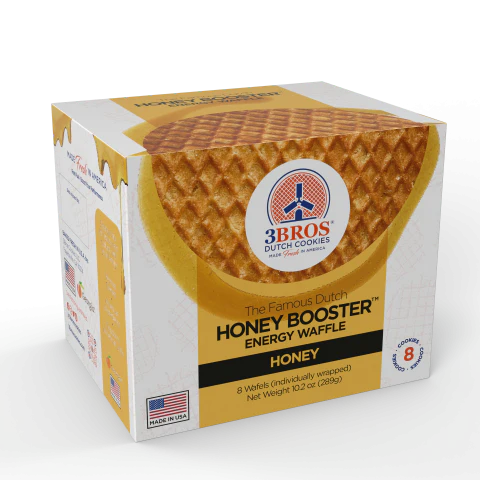 3Bros Honey Booster Energy Waffles