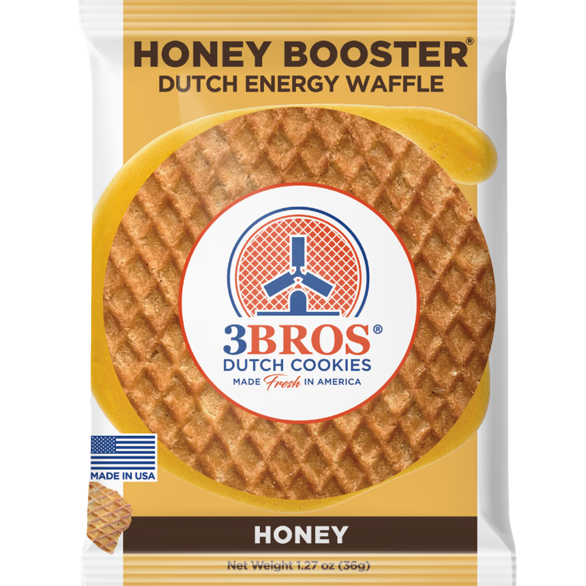 3Bros Honey Booster Energy Waffles