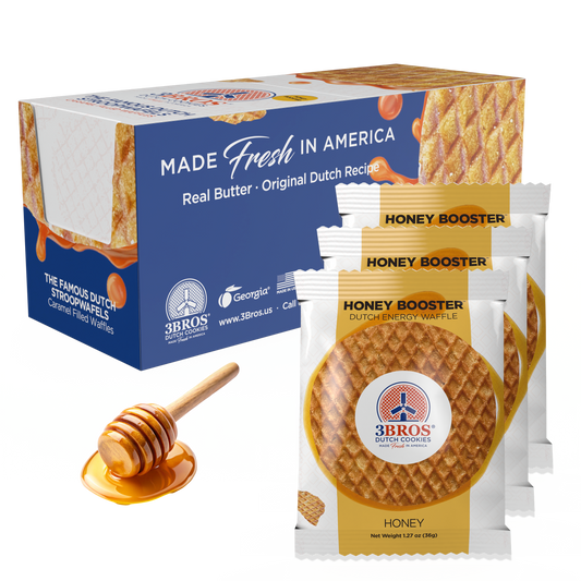 Honey Booster Energy Waffle - 20 single packs