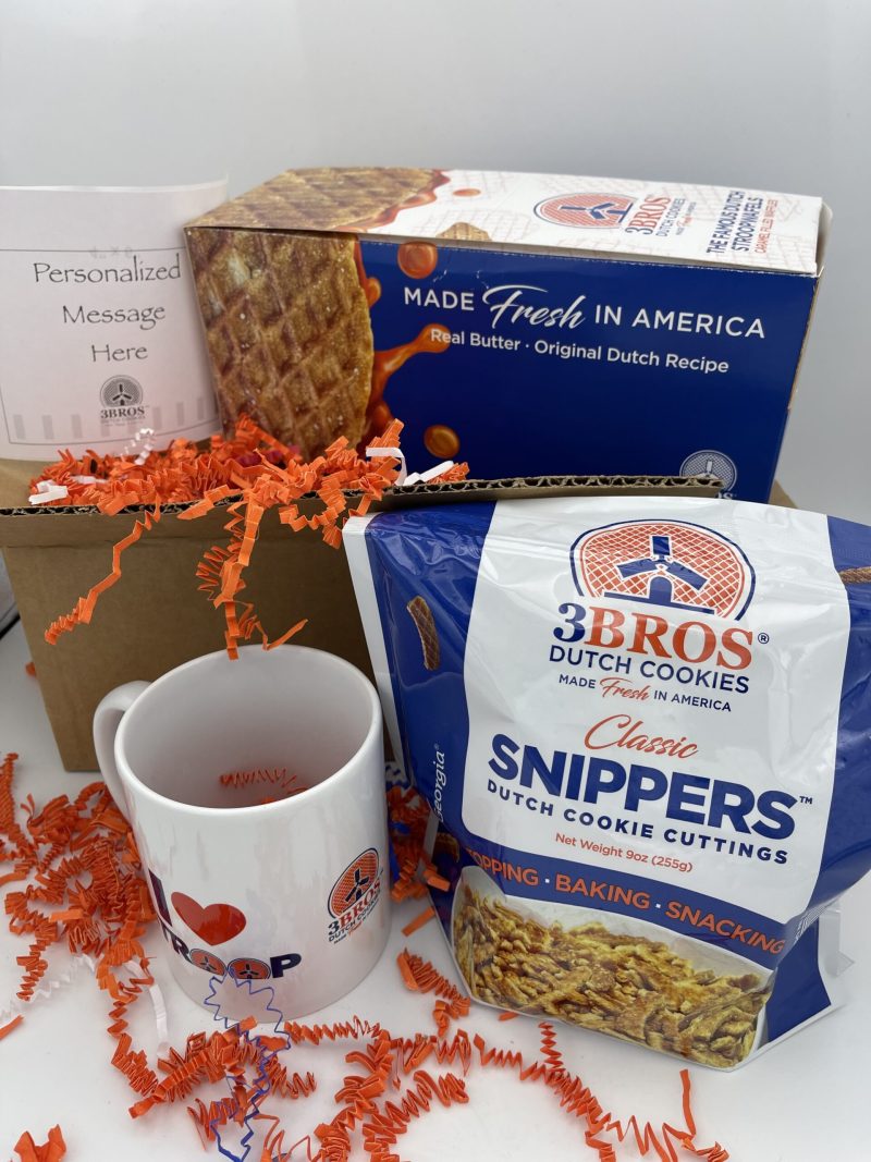 Individually wrapped cookies, Snippers and Fun Mug
