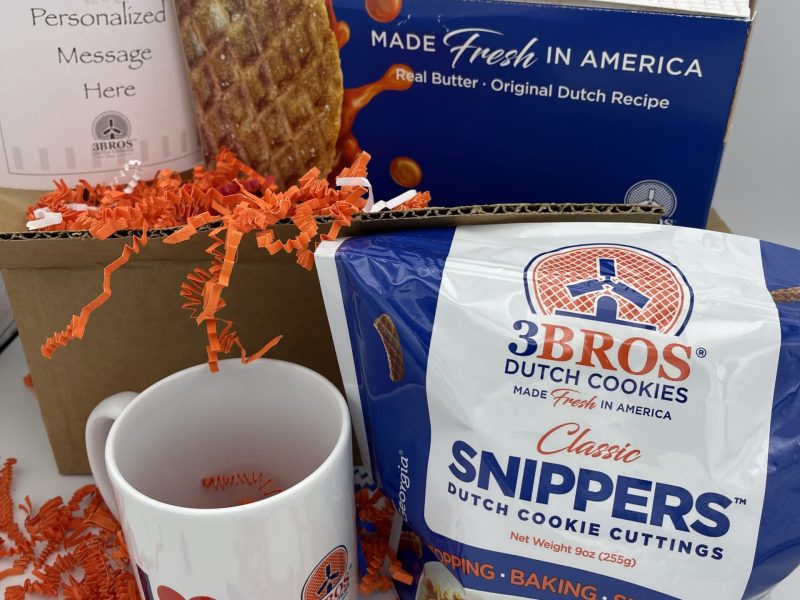Individually wrapped cookies, Snippers and Fun Mug