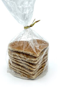 A bag of 3Bros Heart-Shaped Stroopwafels, Mother's Day Gift