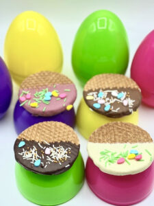 stroopwafels dipped