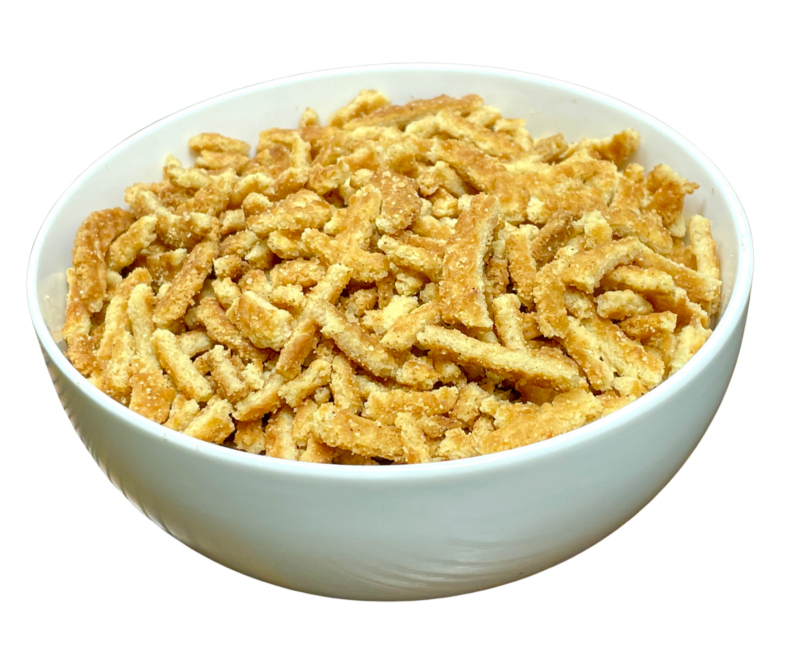 A bowl of 3Bros Stroopwafel Cookie Crumbs