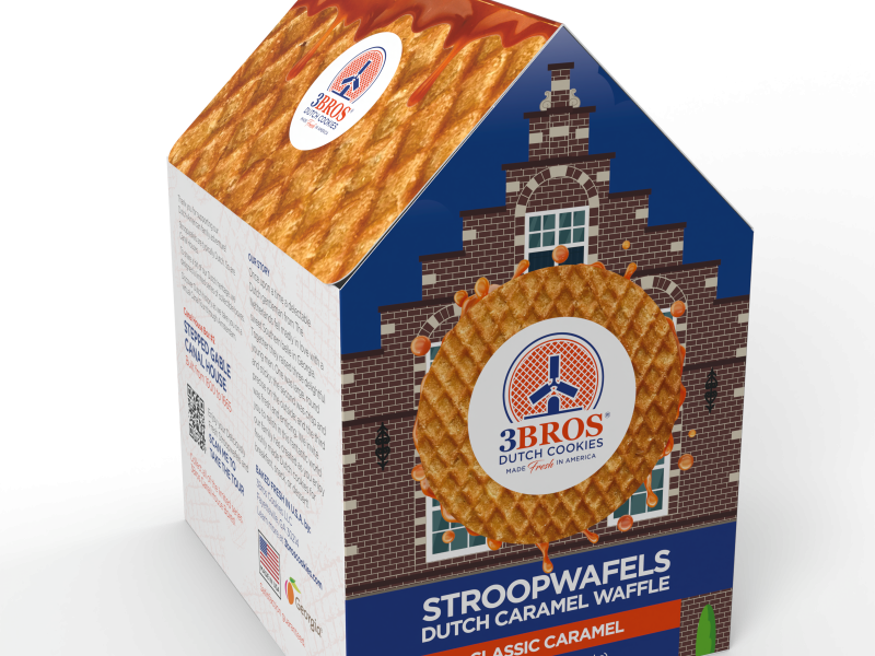 3Bros Stroopwafel in Amsterdam Canal House Box